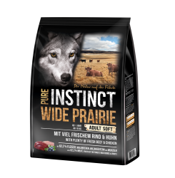 PURE INSTINCT Wide Prairie Adult SOFT mit Rind & Huhn für Hunde 1 kg 