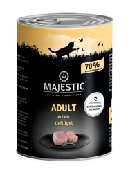MAJESTIC mit Geflügel für Katzen 6 x 400 g 