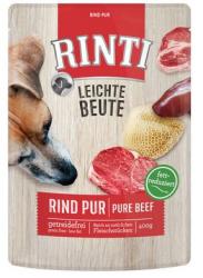 RINTI LEICHTE BEUTE mit Rind für Hunde 10 x 400 g 