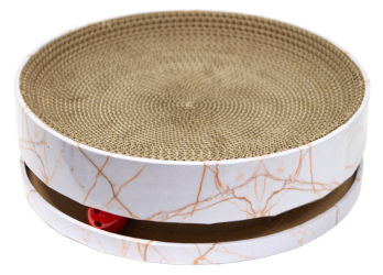 azoona® Kratzpapp-Teller Marmor  ca. 33x33x10cm 