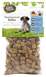 LandPartie Trainingssnack Kokos für Hunde 200 g 