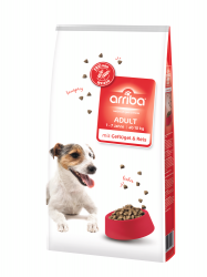 arriba mit Geflügel, Reis für Hunde 12 kg 