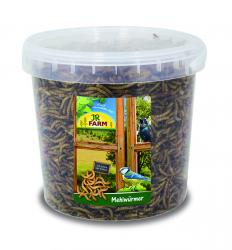 JR FARM Wildvogel Mehlwürmer 400 g 