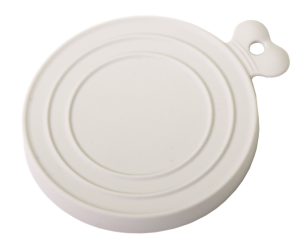 azoona Silikondeckel für 200-400g Dosen hellgrau 