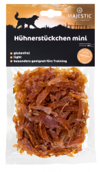 MAJESTIC Hühnerstückchen mini für Hunde 70 g 