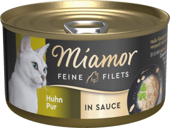 Miamor FEINE FILETS mit Huhn in Sauce für Katzen 24 x 85 g 