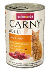 animonda CARNY mit Rind, Huhn für Katzen 6 x 400 g 