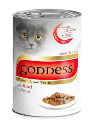 GODDESS mit Rind für Katzen 10 x 415 g 
