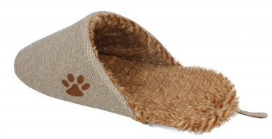 ROHRSCHNEIDER Kuschelschuh ca. 72 x 35 x 25 cm, braun-beige 