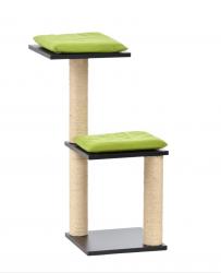 SILVIO DESIGN Kratzbaum Dara ca. 55 x 68 x 87 cm, grau-grün 