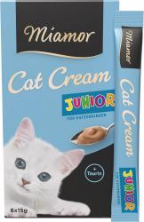Miamor Cat Cream Junior für Katzenkinder 6 x 15 g 