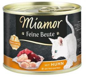 Miamor Feine Beute mit Huhn für Katzen 12 x 185 g 