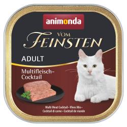 animonda VOM FEINSTEN mit Multifleisch-Cocktail für Katzen 32 x 100 g 