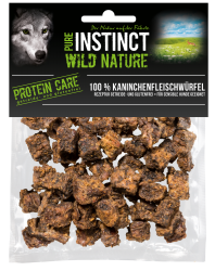 PURE INSTINCT Kaninchenfleischwürfel für Hunde 250 g 