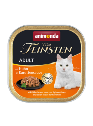 animonda VOM FEINSTEN mit Huhn in Karottensauce für Katzen 32 x 100 g 