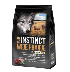 PURE INSTINCT WIDE PRAIRIE SOFT mit Rind, Huhn für Hunde 4 kg 