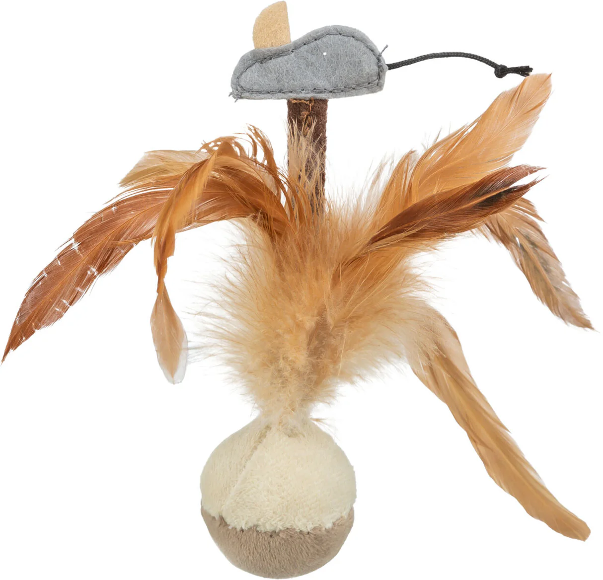 TRIXIE Steh-auf-Federball 