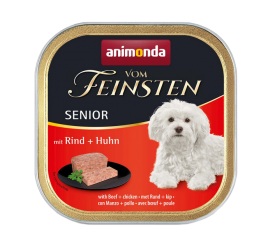 animonda VOM FEINSTEN SENIOR mit RInd, Huhn 22 x 150 g 