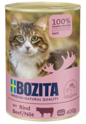 BOZITA mit Rind für Katzen 6 x 400 g 