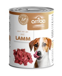 arriba mit Lamm für Hunde 6 x 800 g 