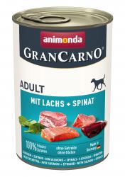 animonda GRANCARNO mit Lachs, Spinat für Hunde 6 x 400 g 