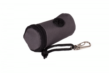 azoona Hundekotbeutelspender aus Nylon in Grau 