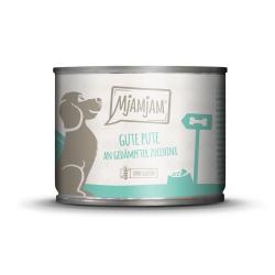 MjAMjAM mit Pute, Reis für Hunde 6 x 200 g 
