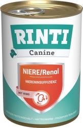RINTI CANINE NIERE/Renal mit Rind für Hunde 12 x 400 g 
