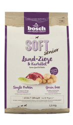 bosch SOFT Senior mit Land-Ziege, Kartoffel für Hunde 2,5 kg 