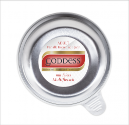 GODDESS mit Multifleisch für Katzen 12 x 85 g 