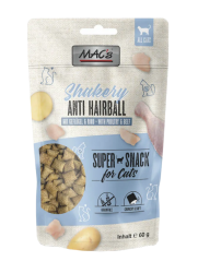 MAC's Shakery Anti Hairball mit Geflügel, Rind für Katzen 60 g 