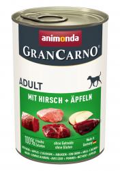 animonda GRANCARNO mit Hirsch, Äpfeln für Hunde 6 x 400 g 