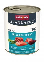 animonda GRANCARNO mit Lachs, Spinat für Hunde 6 x 800 g 