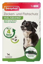 beaphar Zecken- und Flohschutz Halsband 65cm, für Hunde 