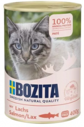BOZITA mit Lachs für Katzen 6 x 400 g 