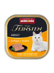 animonda VOM FEINSTEN mit Geflügel, Nudeln für Katzen 32 x 100 g 