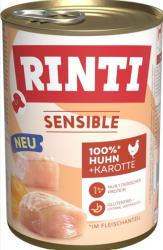 RINTI SENSIBLE mit Huhn, Karotte für Hunde 12 x 400 g 