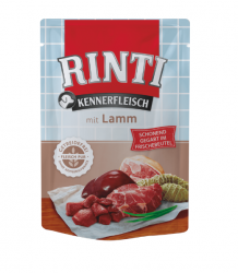 RINTI KENNERFLEISCH mit Lamm für Hunde 10 x 400 g 