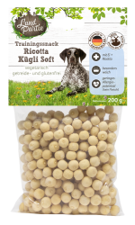 LandPartie Trainingssnack Ricotta Kügli Soft für Hunde 200 g 