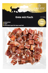 MAJESTIC Ente mit Fisch für Hunde 150 g 