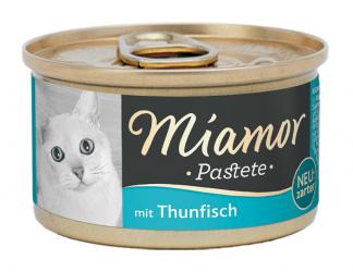 Miamor Pastete 12x85g Dose mit Thunfisch 