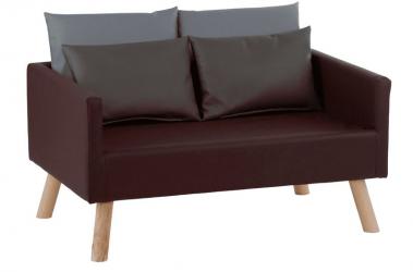 SILVIO DESIGN Hundesofa Daja 65x100x52cm in braun 