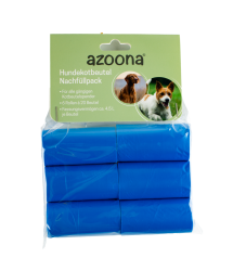 azoona® Hundekotbeutel 6x20Stück 