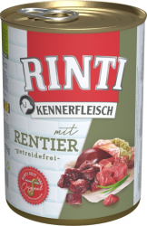 RINTI KENNERFLEISCH 12x400g Dose mit Rentier 