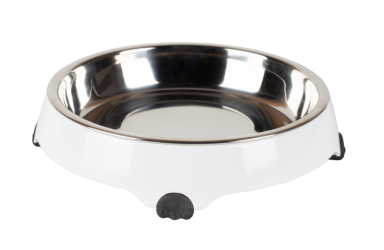 azoona® Melaminnapf Bella 400ml in weiß 