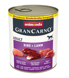 animonda GRANCARNO mit Rind, Lamm für Hunde 6 x 800 g 