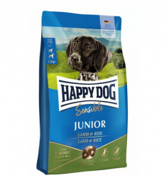 HAPPY DOG Sensible JUNIOR mit Lamm, Reis 1 kg 