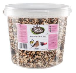 LandPartie Wildvogelmix-Plus mit Nüssen, Früchten und Beeren 3 kg 