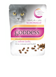 GODDESS SCHÖNHEIT mit Lachs für Katzen 1,4 kg 