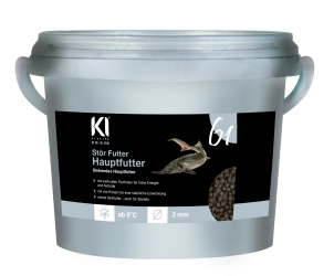 KIKAIBA Stör Hauptfutter 3 mm 1 l 
